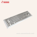 Anti-vandal Metal Keyboard with Touch Pad